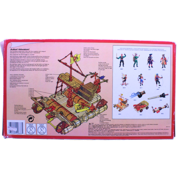 Vintage Mattel Hook Attack Raft 1991 OVP Rarität | Hoppla-Stuff